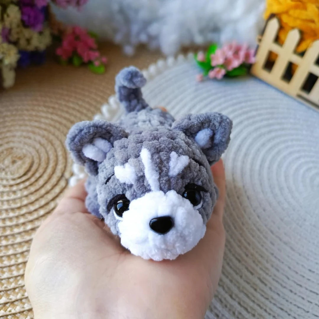 10 Amigurumi Mini-Welpen – Häkelanleitung