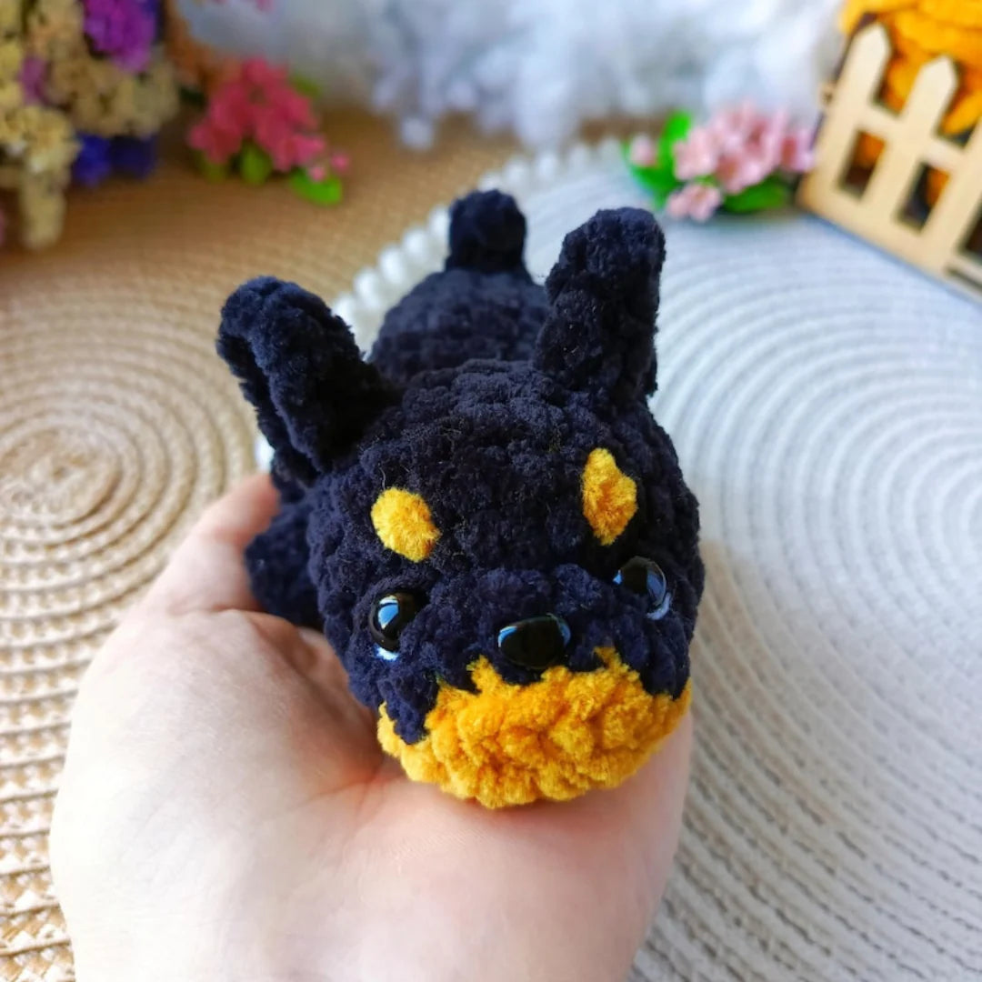 10 Amigurumi Mini-Welpen – Häkelanleitung