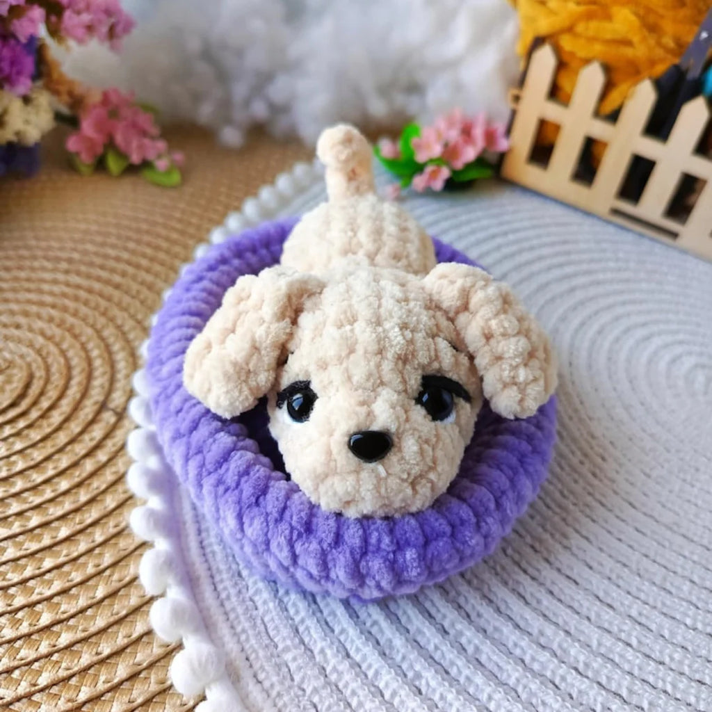 10 Amigurumi Mini-Welpen – Häkelanleitung