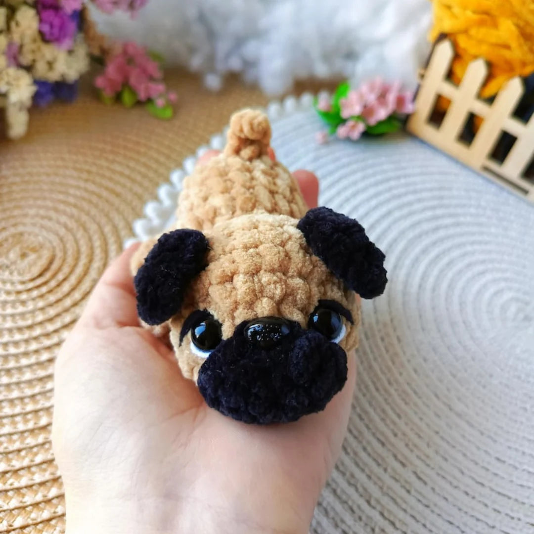 10 Amigurumi Mini-Welpen – Häkelanleitung