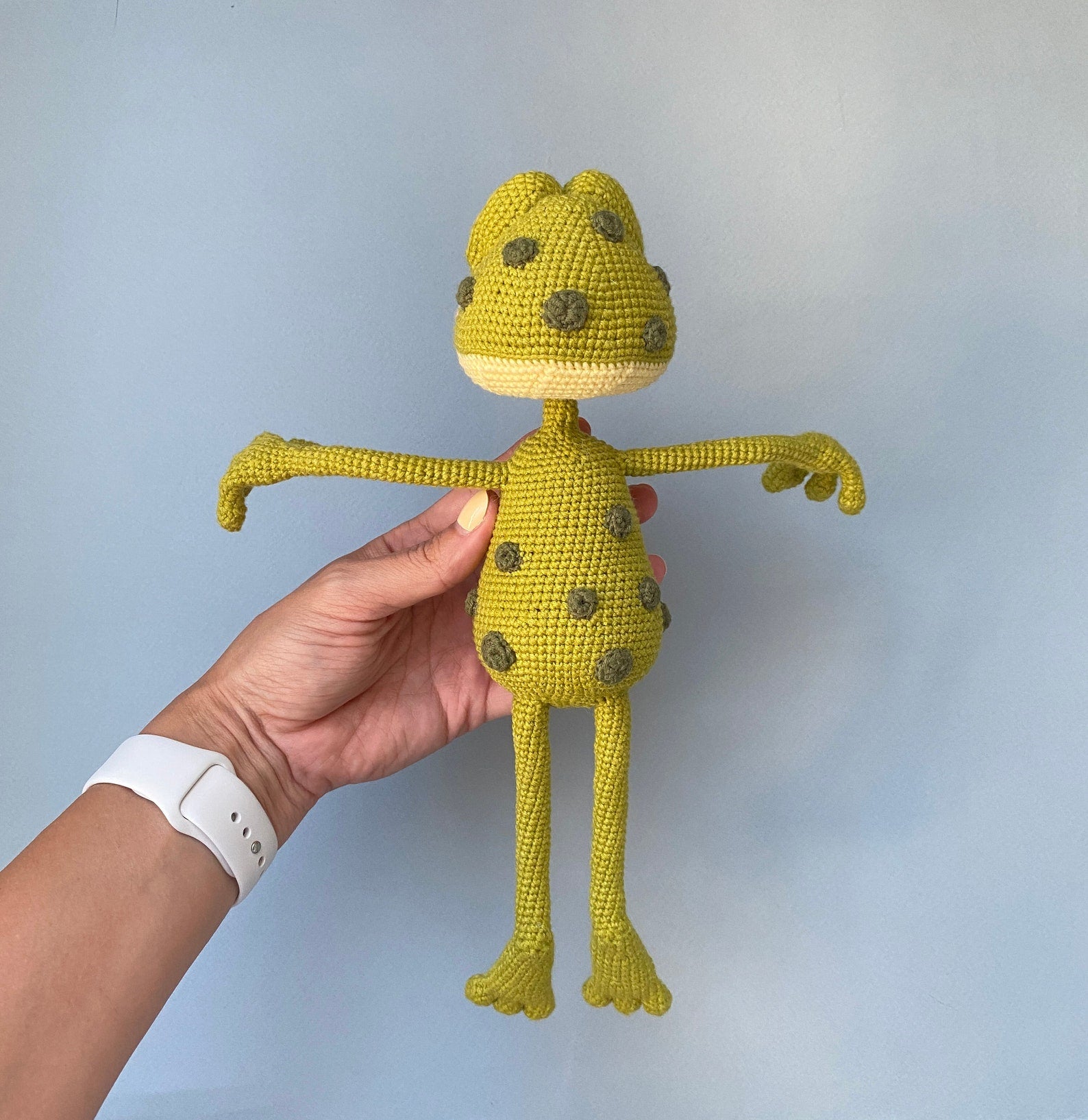 Sommer-Frosch - Häkelanleitung