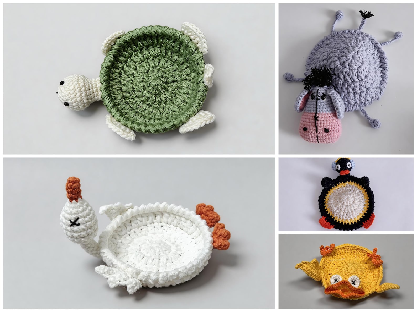 20-in-1 Animal Coaster - Crochet Pattern