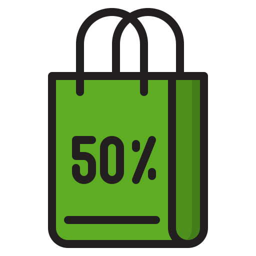 50% auf die nächste Bestellung
